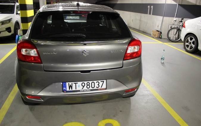Suzuki Baleno cena 44500 przebieg: 42000, rok produkcji 2019 z Warszawa małe 191